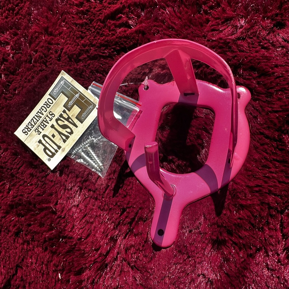 Pink Bridle/Halter stall hook